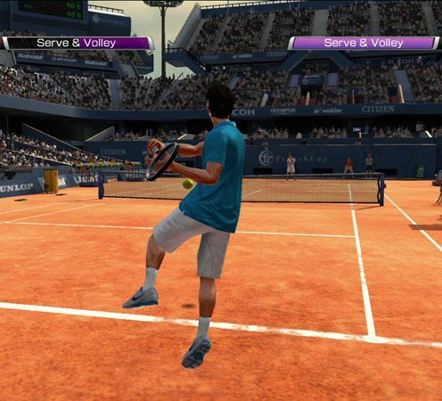 Clay in Virtua Tennis 4