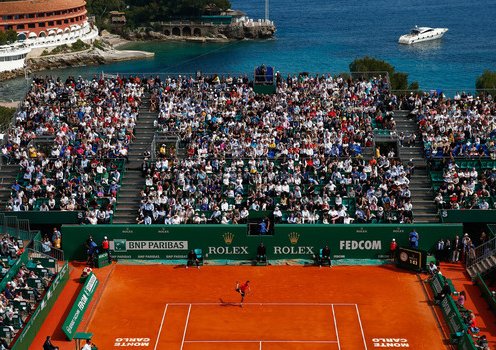 Tennis at the Monte-Carlo
