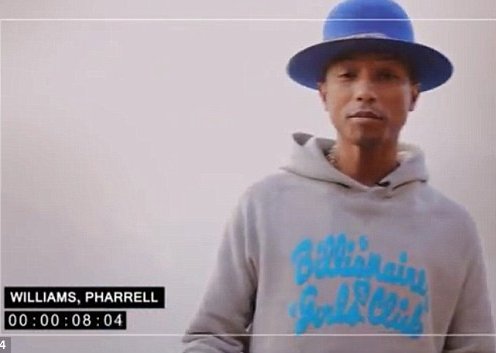 Rapper Pharrell Williams