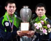 2013 Men's Doubles World Champions - Chen Chien-An and Chuang Chih-Yuan from Chinese Taipei