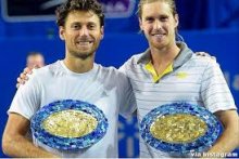 Artem and Marcus celebrate another doubles title