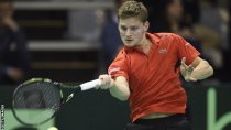 Belgium's David Goffin brushed aside Adrien Bossel in straight sets