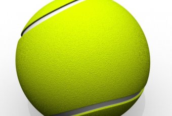 3D Max tennis ball