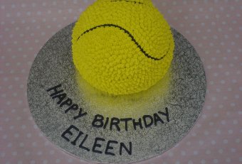 3D tennis ball Cake