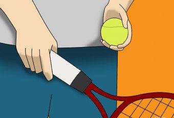 High School Tennis racket