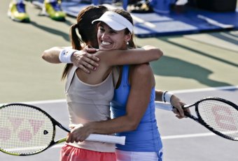 US Open Tennis Ladies doubles final