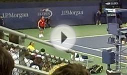 2008 US Open tennis, Bobby Reynolds vs. Zib