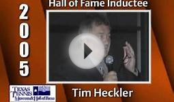 2005 Texas Tennis Hall of Fame Inductee Tim Heckler SD 1