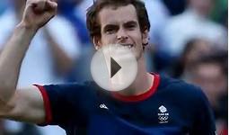 Andy Murray beats Roger Federer to Win Tennis Gold 2012