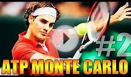 ATP Monte Carlo Tennis Elbow 2013 | Roger Federer vs Gael