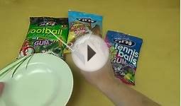 Bubble Gum Balls - Football Tennis-Ball Camel-Balls