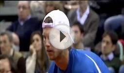 Davis Cup Italy v Croatia - Rubber 2 Official Highlights 2013