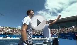Dimitrov roars after Baghdatis win - Australian Open 2015