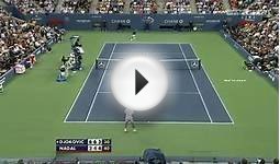 Djokovic & Nadal Best Point in Tennis History US OPEN