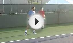 Federer practice hit_ Indian Wells Tennis Garden_ BNP