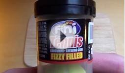 Fini Tennis Fizzy Filled Chewing Gum