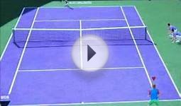 Grand Slam Tennis 2 vs. Novak Djokovic set three