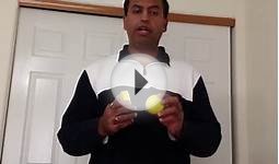 How to tape hard tennis ball for cricket
