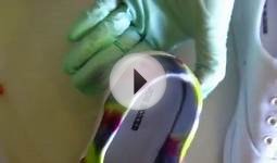 How to Tie Dye Shoes