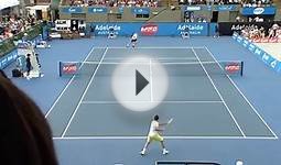 Nicolas Almagro Killer Forehand - World Tennis Challenge 2013