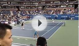 Pat Cash Explodes Tennis Ball At US Open 2010