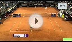 Rome 2011 Quarter Final Highlight Maria Sharapova vs