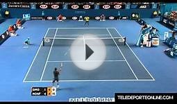 Tenis / Australian Open 2013 / 71 Golpes seguidos