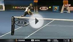Tennis 2009 Australian Open Mens Final Federer vs Nadal