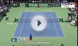 Tennis-5 pha ghi bàn đỉnh nhất Davis Cup 2013-YouTube