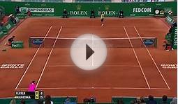 Tennis: ATP Monte Carlo, Halbfinal Wawrinka - Ferrer