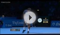 Tennis ATP world tour 2013 - Roger Federer vs Richard Gasquet