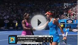 Tennis: Australian Open 2014, Achtelfinal, Williams-Ivanovic