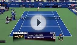 Tennis Elbow 2013 gameplay US OPEN 2014 Serena Williams vs