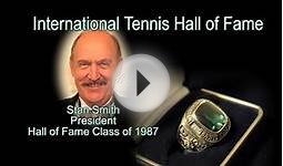 Tennis Hall of Fame Ring Presentation - Stan Smith at SAP Open