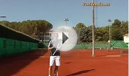 Tennis Serve Toss For Flat, Slice And Top Spin Serves