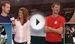 Tennis star Andy Murray jokes on TV about Davis Cup team