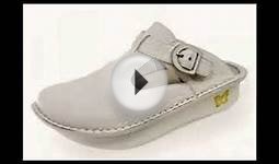 White Leather Shoes For Nursing