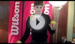 Wilson Next Gen- Tennis Ball Juggle with David Goffin