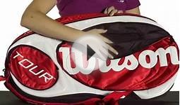 Wilson Tour Red 9 Pack Bag