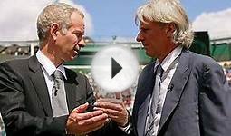 Wimbledon 2010: Bjorn Borg and John McEnroe relive their